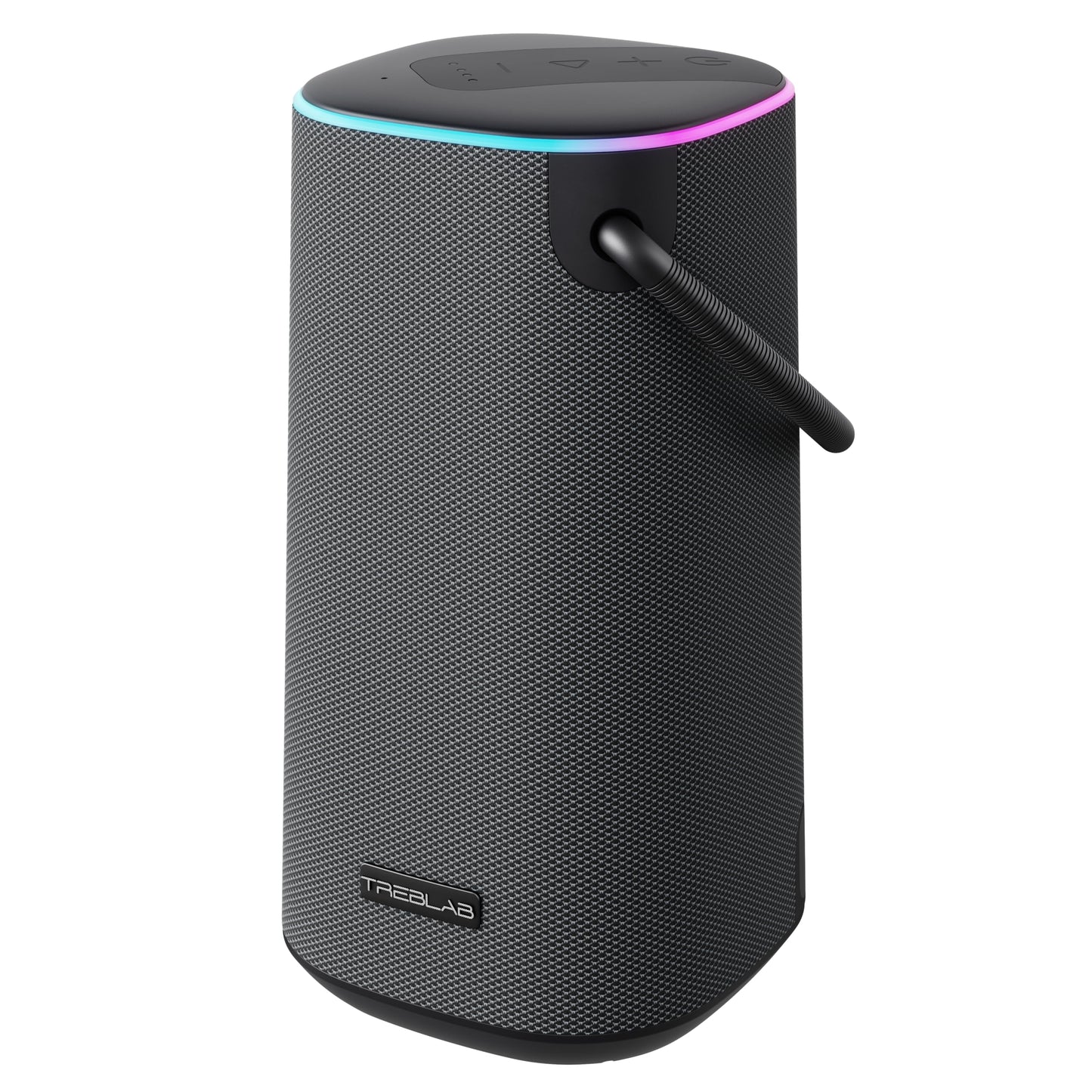 Loud 60W Stereo Sound with Deep Bass Powerbank Function 25H Playtime IPX6 Waterproof Portable Bluetooth Speaker with RGB Lights Dual Pairing Ideal for Outdoor Adventures Parties HD-Force