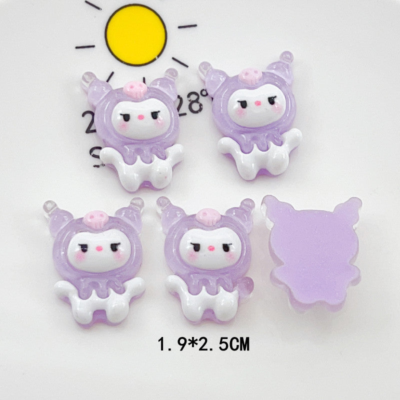 Purple Cartoon DIY Kit for Resin Phone Cases & Accessories