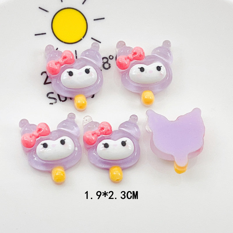 Purple Cartoon DIY Kit for Resin Phone Cases & Accessories