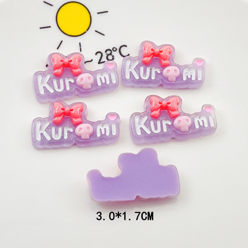 Purple Cartoon DIY Kit for Resin Phone Cases & Accessories