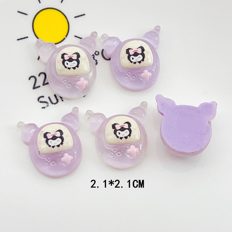 Purple Cartoon DIY Kit for Resin Phone Cases & Accessories