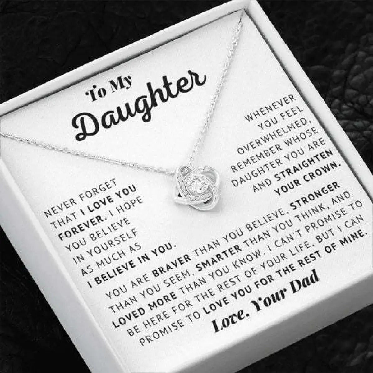 Elegant Heart Clavicle Chain – Gift for Daughter